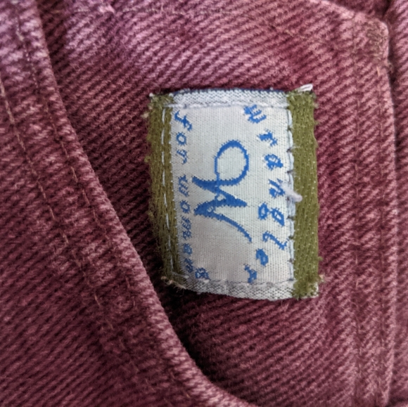 ▫️Vintage Wrangler Women's High Rise Raspberry Cutoff Jean Shorts - Picture 8 of 8